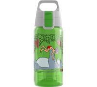 Sigg Viva One Borraccia Bambini (0,5l), Borraccia plastica priva di Sostanze nocive con Tappo ermetico, Borraccia Bimbi Utilizzabile con Una Sola Mano, Junglebook