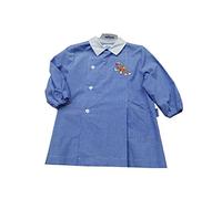 siggi Art.37GR2847/AP0002 Grembiule asilo Bimbo (Quadri Azzurri) (4 anni)