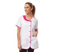 SIGGI Casacca M/M Dora Bianco 0001+3010 Fucsia, XL