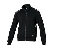 siggi Felpa Zip Lunga TASK2 Abito da Damigella d'Onore, Nero, L Unisex-Adulto