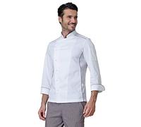 SIGGI GIACCA CHEF ADRIAN PROFILO TORTORA BIANCO, XXL