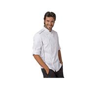 Giacca cuoco Siggi Alex bianca art. 28GA0191 a doppio petto 100% cotone