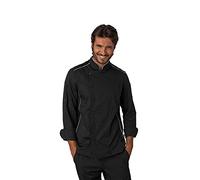 siggi - Giacca per Cuoco Alex in Cotone Drill 100% irrestringibile. Inserti Traspiranti. Peso al mq. gr. 190. - Taglia: XXL - Varianti: Nero