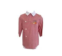 Siggi Grembiule Bimbo Asilo Quadretti Rosso