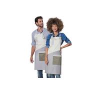 SIGGI GREMBIULE BRUCE BEIGE7076+GRIGIO8086+VERDE6121, UNICA-ONE SIZE