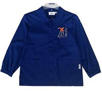 siggi GREMBIULE CASACCA SCUOLA ELEMENTARE BIMBO BAMBINO (7 ANNI - H. 122 cm.) BLUETTE CERNIERA