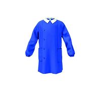 siggi Grembiule e Casacca Asilo e Elementare, Bambino e Ragazzo Con chiusura Bottoni o Zip. Bianco, Blu o Quadretto Cielo 1972/BLU_1PZ_4016_70 7A