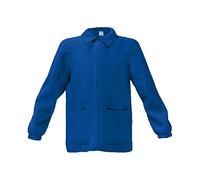 Siggi Grembiule e Casacca Asilo e Elementare, Bambino e Ragazzo Con chiusura Bottoni o Zip. Bianco, Blu o Quadretto Cielo 1122/CSS_BLU_1PZ_4016_80 9A