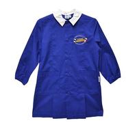 siggi GREMBIULE SCUOLA ELEMENTARE BAMBINO 33GR3315 BLU 6-7-8-9-10-11-13-14-15 ANNI (TG 70 ANNI 7/ALT. CM 122)