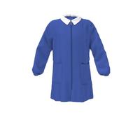 siggi Grembiule Scuola Maschio Colore Bluette con Lampo (7A-122CM)