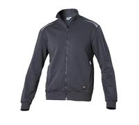 Siggi Group Felpa da Lavoro Task 2 con Cerniera Lunga, Colore Grigio (m)