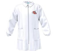 Siggi Group Grembiule Asilo Bambino 33GR4193 Auto da Corsa, Bianco, 4