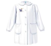 Siggi Group Grembiule Scuola Bambina 47GR4228 Ballerina, Bianco, 9