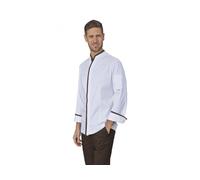 Siggi Group Spa GIACCA CUOCO VICTOR BIANCO/TABACCO GIACCA CUOCO VICTOR BIANCO/TABACCO