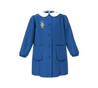 Siggi Happy School Grembiule Scuola Bambina Con Bottoni 33GR4212 Bluette (Bluette, 9 anni)