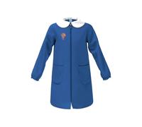 Siggi Happy School Grembiule Scuola Bambina Con Zip Disegno Cono Gelato, 33GR4073, Bluette (Bluette 4016, 14 Anni 164 cm)