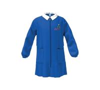 SIGGI HAPPY school Grembiule Scuola Bambino Con Zip Disegno Motocross, 33GR4099, Bluette (Bluette 4016, 13 Anni 158 cm)