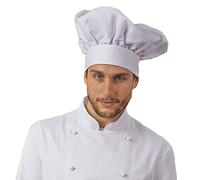 SIGGI HORECA BERRETTO CUOCO BIANCO TAGLIA UNICA (CONF 2 BERRETTI)