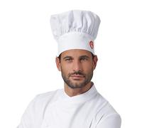 Siggi Horeca Cappello Cuoco MasterChef,Unisex,Bianco,Unica