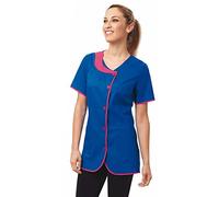 Siggi Horeca Casacca Donna Dora,Donna,Bluette/Fucsia,XL