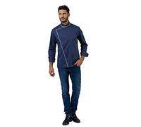 Siggi Horeca Giacca Chef Alan,Uomo,Blu,XL