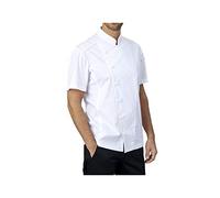 Siggi Horeca Giacca Chef Manica Corta Nick,Uomo,Bianco,XXL