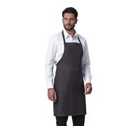 Siggi Horeca Grembiule Pettorina Unisex Elwood,Unisex,Grigio,Unica