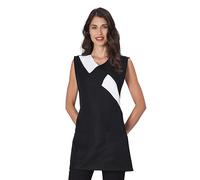 Siggi Horeca Scamiciato Donna Cindy,Donna,Nero/Bianco,II°