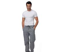 SIGGI Pantaloni Josh QUADRETTO Bianco/Nero, XS