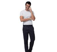 SIGGI Pantaloni Denzel Riga Nero/Bianco, 60