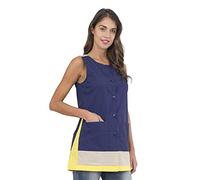 SIGGI Scamiciato Darcy BLU4012+7025SABBIA+0021GIALLO, L