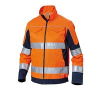 SIGGI SET 5PZ. GIUBBINO ALTA VISIBILITA' ARANCIO FLUO, XL
