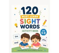 Sight Words Activity Book for Kids Ages 5-8: Learn to Read sight words with Tracing, Puzzles, Coloring & Fun Practice
