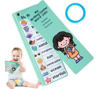 Sight Words Flash Cards - Scheda flash per la scuola materna - Scheda flash ad alta frequenza per generare vocabolario - Parole visive che imparano il vocabolario Flash Card per bambini 3 anni in