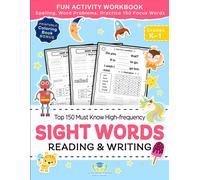 Sight Words Top 150 Must Know High-frequency Kindergarten & 1st Grade: Fun Readi