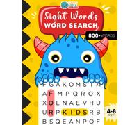 Sight Words Word Search for Kids ages 4-8: 101 Word Search Puzzles, High Frequency Words Activity Book ages 4, 5, 6, 7, 8