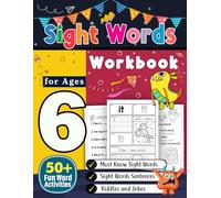 Sight Words Workbook for age 6: Learn, Trace & Practice The Most Common High Frequency Words For Kids Learning To Write & Read. Kindergarten sight ... book | Age 6| riddles| knock knock jokes
