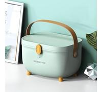 Sightday Scatola Medicinali, 2 Strati Cassetta Medicinali,Portamedicine Da Casa,Organizer Medicinali Contenitori Farmaceutici Portatili Sono Adatti Per l'ufficio Della Scuola di Famiglia(Verde)