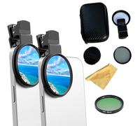 Sightfelt 52mm Clip-0n Cpl Phone Cameralens Filter Kit, Circular Polarizerpolarizing Filter, 2025 New Clearer HD Backlight Phone Filter Sets, Compatible with Mostcell Phones (1set)