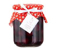 SIGI Azienda Agricola CILIEGIE Sciroppate al Vino Lacrima di Morro d'Alba | Senza Coloranti, Conservanti, Addittivi Chimici | 100% Artigianale e Naturale | Prodotto in Italia | Barattolo 540gr.