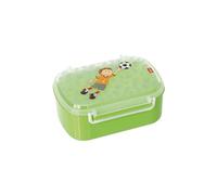 Sigikid- Contenitore per Il Pranzo Kily Keeper Mädchen und Jungen Lunch Box, Consigliato a Partire da 2 Anni, Colore Verde/Calciatore, 24781