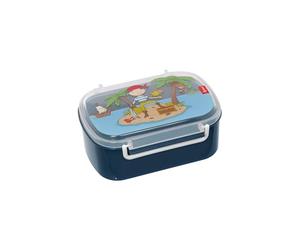 Sigikid 25004 - Contenitore per il pranzo e la merenda Sammy Samoa, senza BPA, per bambine e bambini, consigliato a partire dai 2 anni, colore: blu