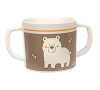 Sigikid 25386 - Tazza per bambini con orso HoniBoni Bear rPET raccomandata per bambini di 2 anni, sostenibile, robusta e durevole