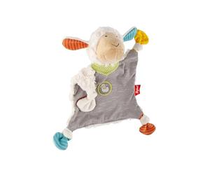 Sigikid 39240 - Panno per bambini a forma di pecora, per bambine e ragazzi, giocattolo consigliato dalla nascita, multicolore