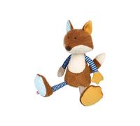 Sigikid 42849 Peluche Volpe Patchwork Sweety per giocare e coccolare in morbido mix di materiali per neonati e bambini, ragazzi e ragazze da 0 mesi a 8 anni, multicolore/volpe 39 cm