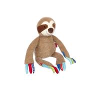 Sigikid 42849 Peluche Volpe Patchwork Sweety per giocare e coccolare in morbido mix di materiali per neonati e bambini, ragazzi e ragazze da 0 mesi a 8 anni, multicolore/volpe 39 cm