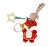 Sigikid- Giocattolo Attivo per Bambini con Volpe, Colore: Rosso, 43169