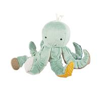 Sigikid 43172 giocattolo attivo per bambini, polpo peluche, verde menta