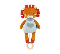 SIGIKID Carillon con melodia a scelta personalizzabile, regalo per nascita o battesimo, adatto per bambini dalla nascita, turchese/leone, taglia unica, turchese/leone