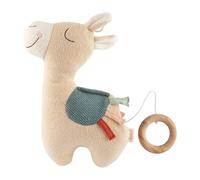 SIGIKID Carillon con melodia a scelta personalizzabile, regalo per nascita o battesimo, adatto per bambini dalla nascita, beige/lama, taglia unica, beige/lama